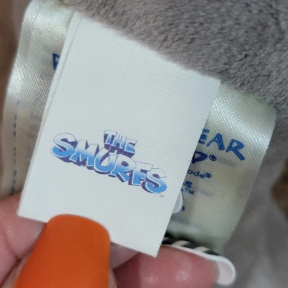 Build A Bear SMURF Naughty Hackus Gray Plush BABW The Smurfs Movie 2 Two Stuffed - Picture 6 of 8